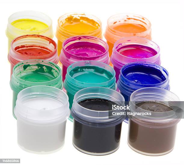 Color Oil Paint Bottles Isolated On White Stock Photo - Download Image Now  - Abstract, Acrylic Painting, Art - iStock