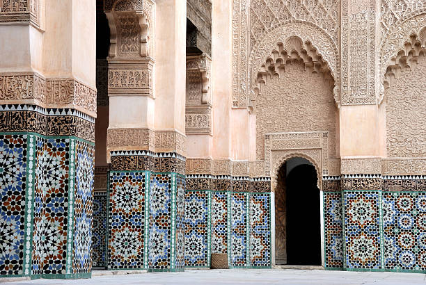 Ali Ben Youssef Madrassa in Marrakesh, Morocco.