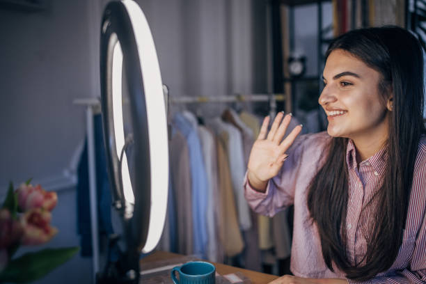 istock Young female influencer 1468665315