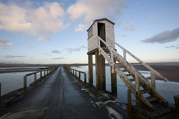 istock Causeway over Holy Island (Lindisfarne) 146866612