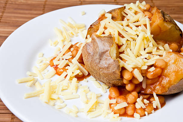 istock Hot and crispy baked potato 146867118