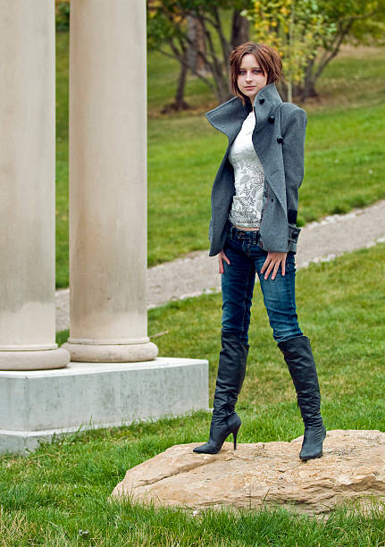 istock Woman in a park 146867315