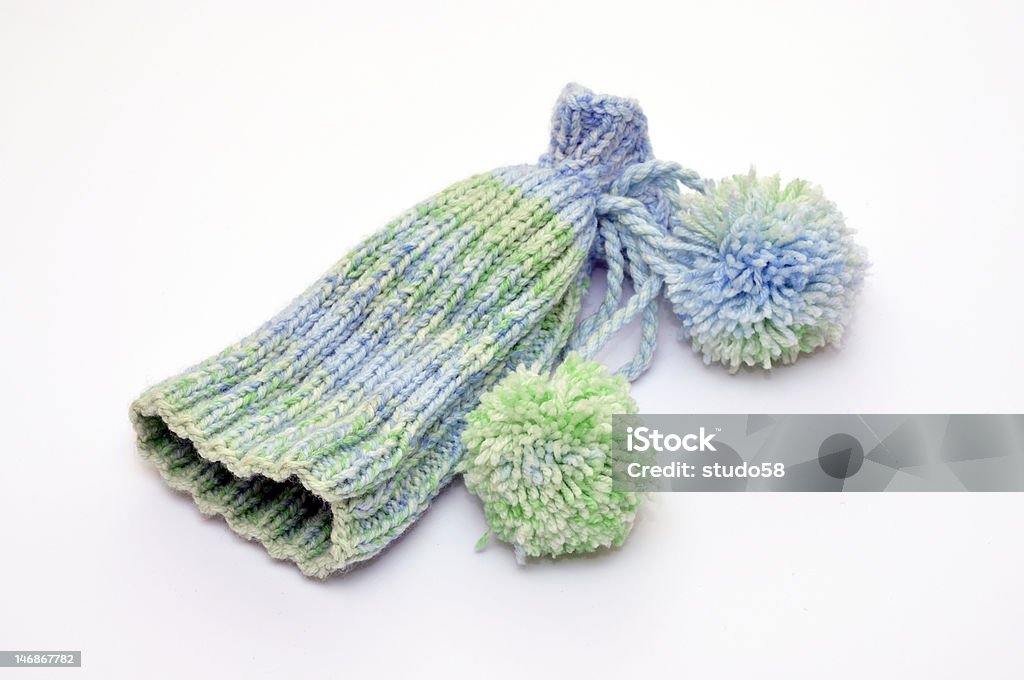 Bonnet tricoté multicolore - Photo de Bonnet de laine libre de droits