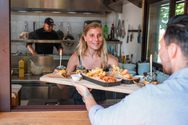 istock Active and Busy Food Truck 1468679739