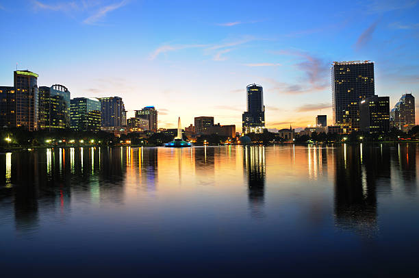 istock Downtown Orlando at Dusk 146868118
