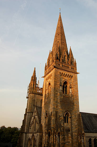 istock medieval church of cardiff 146868234