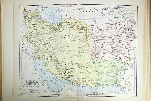 istock Historical map of Iran and Afganistan 146868923