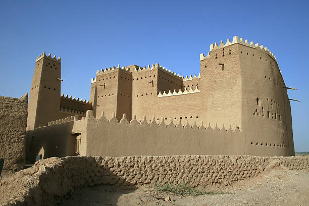 Saad ibn Saud Palace in Diriyah stock photo