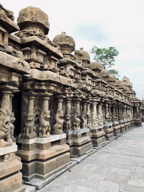 istock Columns of Pillar in Temple. 1468696159