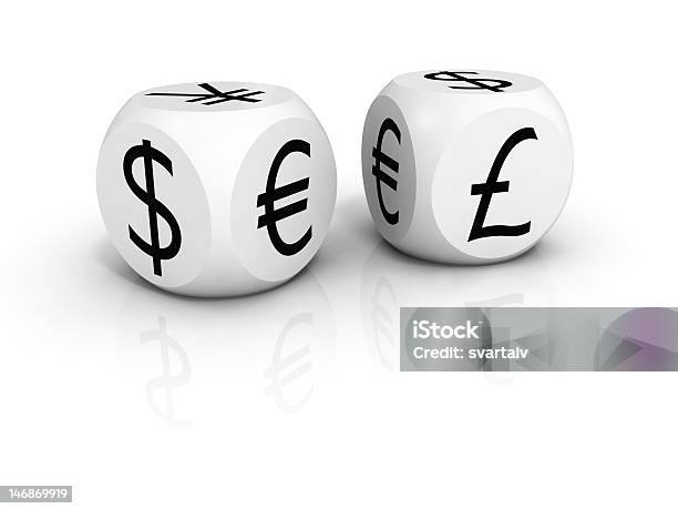 Forex Says Stock Photo - Download Image Now - Black Color, Cube Shape, Currency