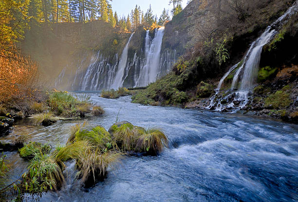 istock Hat Creek below tbe Burney Falls, Northern California 146870450