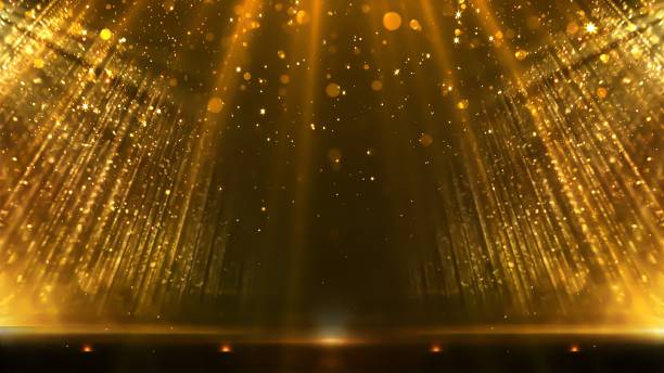 Award Background. Luxury Premium Graphic. Modern Royal Vintage Presentation Background. Hollywood and Bollywood Blockbuster movie opening Film Nomination slide.