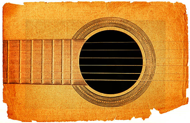 istock background with guitar in grunge style 146870713