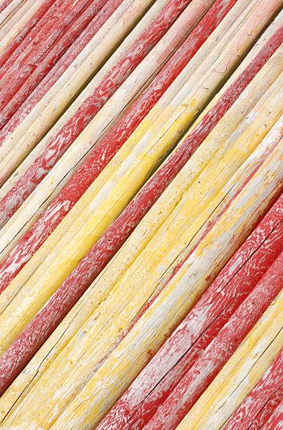 Colored rods stock photo