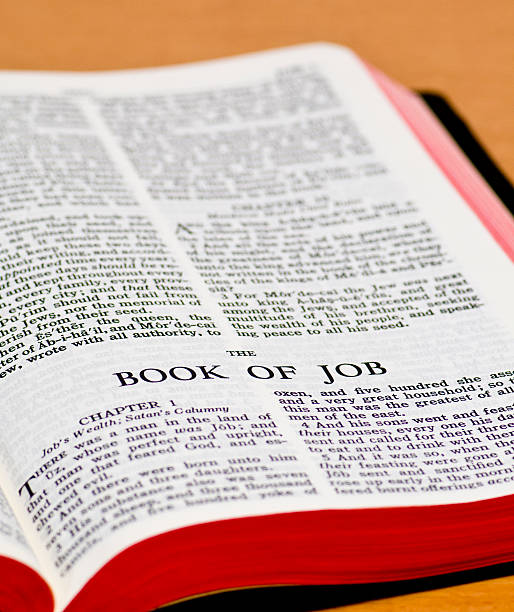 biblia stronie pracy - job zdjęcia i obrazy z banku zdjęć