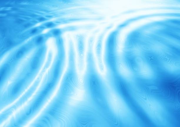 istock Abstract background of ripples on blue water surface 1468711303