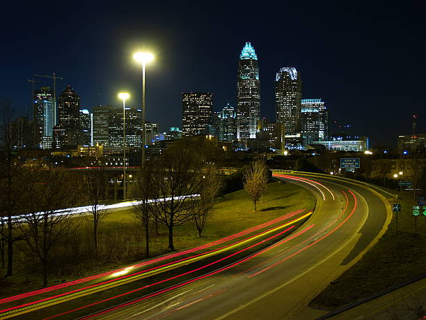 istock Skyline of Charlotte, NC 146873222