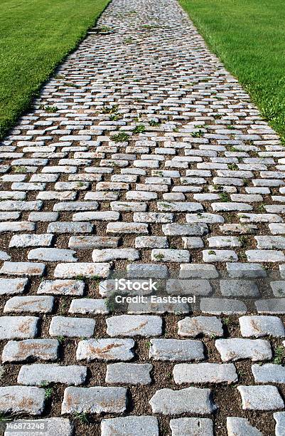 Brick Road Stock Photo - Download Image Now - Agriculture, Brick, Cobblestone