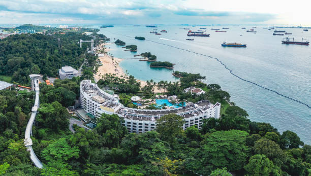 istock Sentosa island in Singapore 1468742573