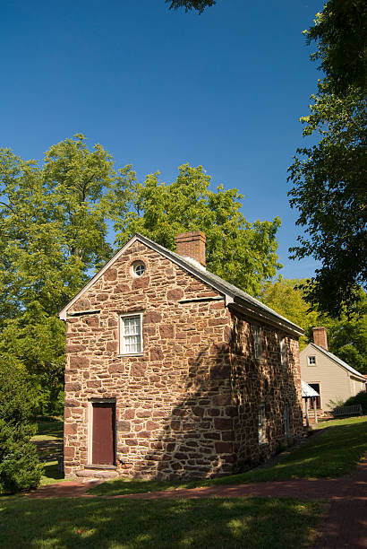 istock Old stone farmhouse 146874742