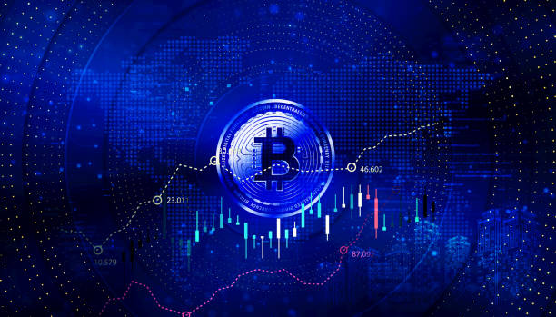 istock Stock or financial background design 1468748088
