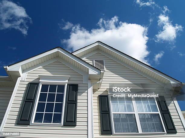 Suburban Home Stock Photo - Download Image Now - Window, House, Plastic