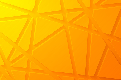 Modern and trendy abstract background. Geometric texture for your design (colors used: orange, yellow). Vector Illustration (EPS10, well layered and grouped), wide format (3:2). Easy to edit, manipulate, resize or colorize.