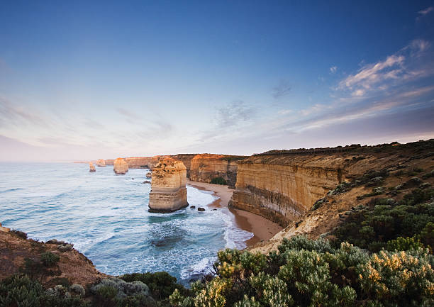 Twelve Apostles, Great Ocean Road - Victoria, South Australia stock photo