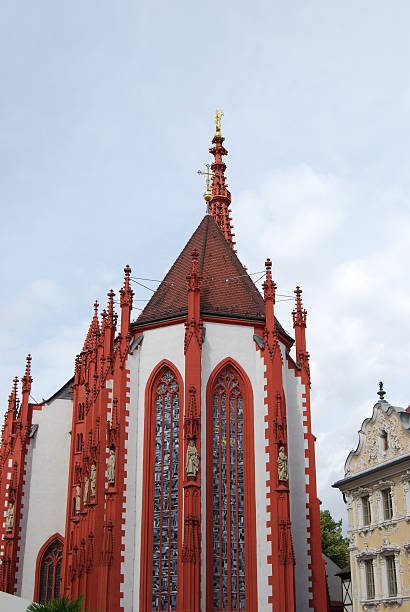 Architecture of Wurzburg stock photo