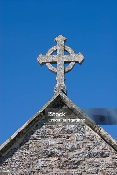 Cruz Celta De Gallina Cornish Iglesia Foto de stock y más banco de imágenes de Capilla - Capilla, Cornwall - Inglaterra, Cristianismo