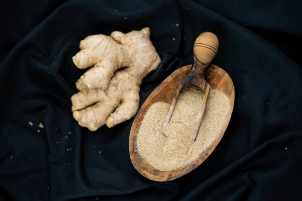 zenzero - ginger root ingredient nature foto e immagini stock