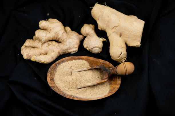 zenzero - ginger root ingredient nature foto e immagini stock