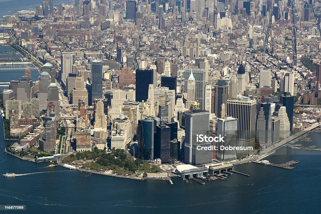 Lower Manhattan - Lizenzfrei World Trade Center - Manhattan Stock-Foto