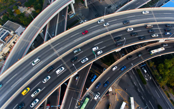 istock Traffic on highway in shanghai 1468771969