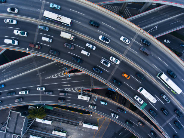 istock Traffic on highway in shanghai 1468771988