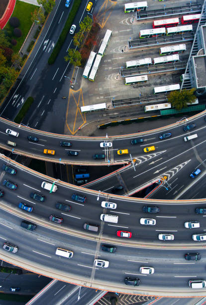 istock Traffic on highway in shanghai 1468772001