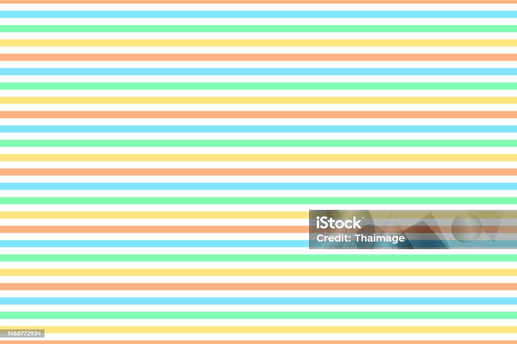 Color Pattern Horizontal Colorful Horizontal Stripes Pattern Background Vector Stock ...