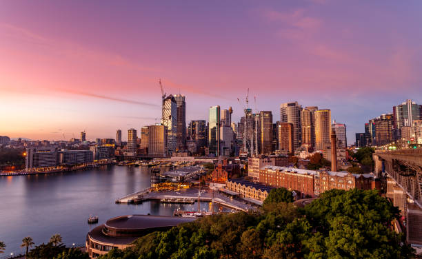 istock Sydney CBD Morning Long Exposure 1468784770
