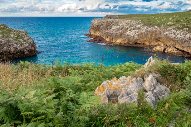 istock Coastline and Cliffs, Buelna, Asturias, Spain 1468787559