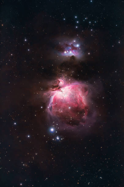 istock Orion nebula M42 photographed with telescope and astronomical camera. 1468792258