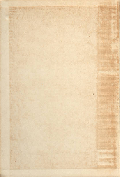 Rustico libro pagina vuota - foto stock