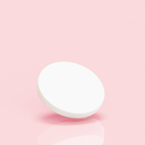 istock Personal hygiene product icon. Cosmetic sponge. 3D render 1468802238
