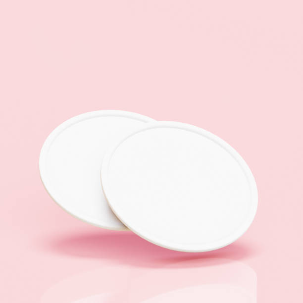 istock Personal hygiene product icon. Cotton buds. 3D render 1468802243