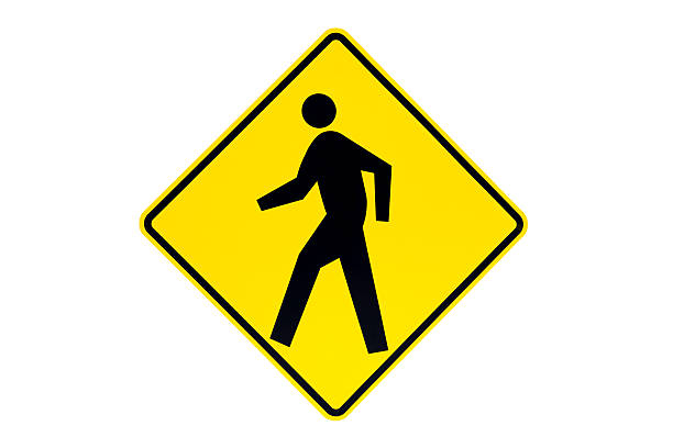 istock pedestrian crossing sign isolated 146880277