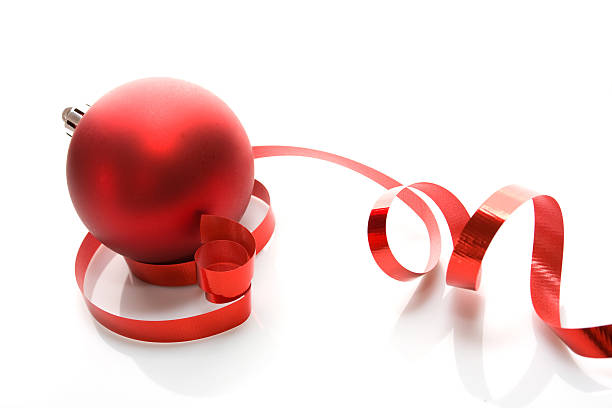 istock Red ball - Christmas decoration 146880687