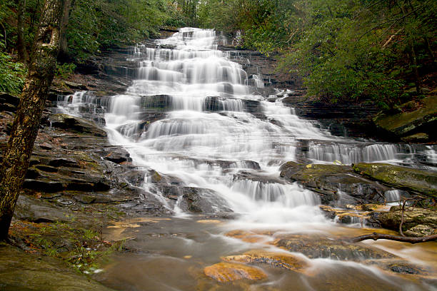 Mini HAHA Waterfall Georgia stock photo