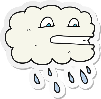 Free download of rain cloud cartoon vector graphics and illustrations, page  32