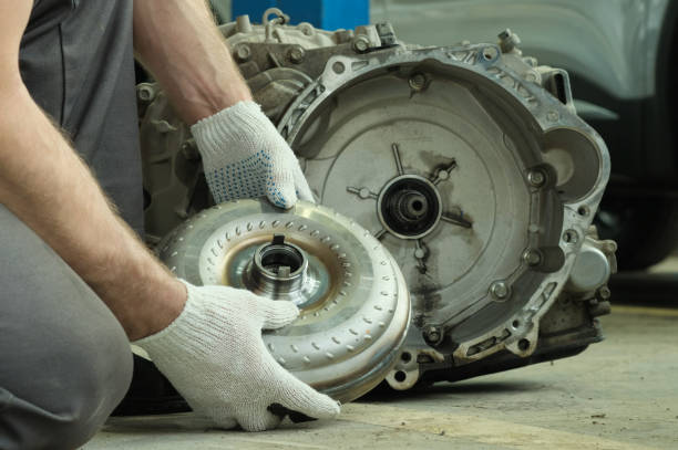istock Repair and maintenance in a car service. 1468826138