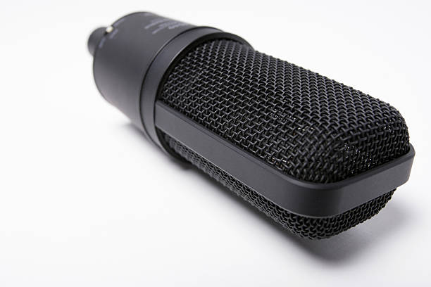 istock black microphone with narrow depth of field 146882689