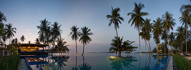 istock Sunset in Thailand resort 146882791